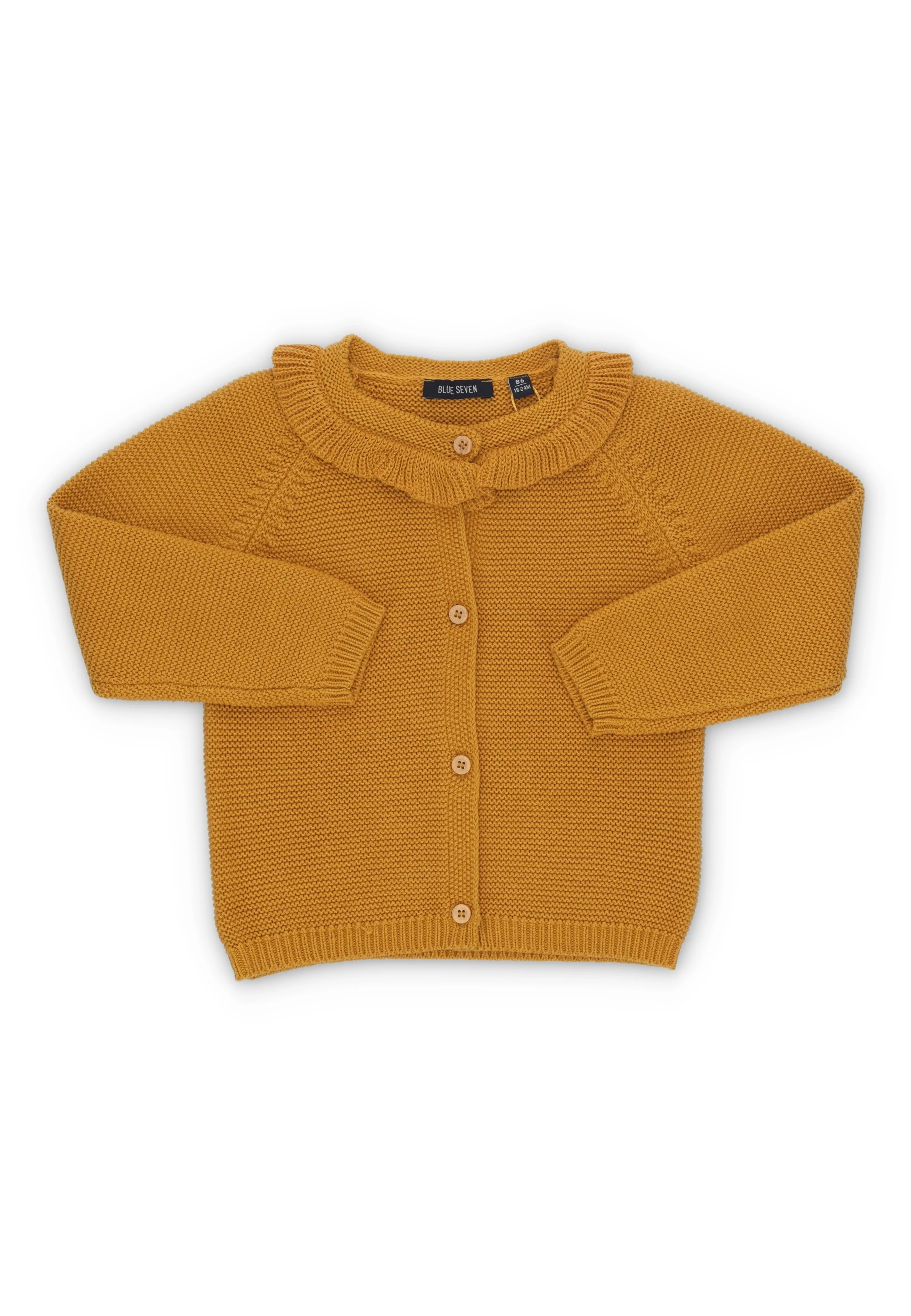 Cardigan baby Blue Seven con girocollo ricamato art.960041X